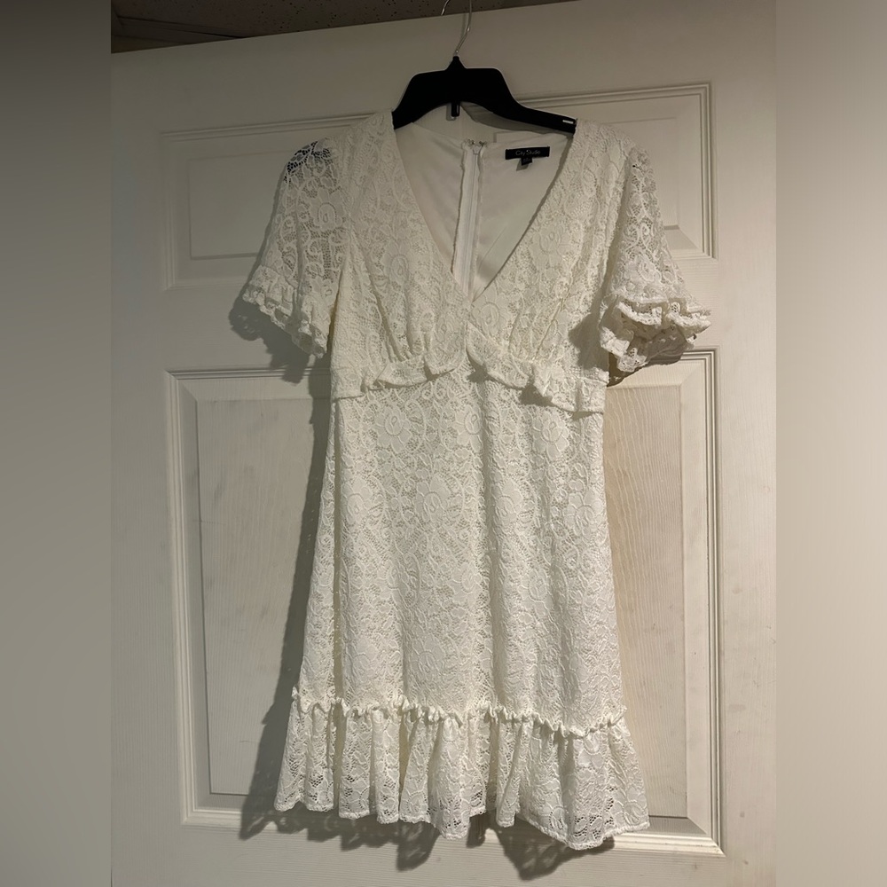 White dress